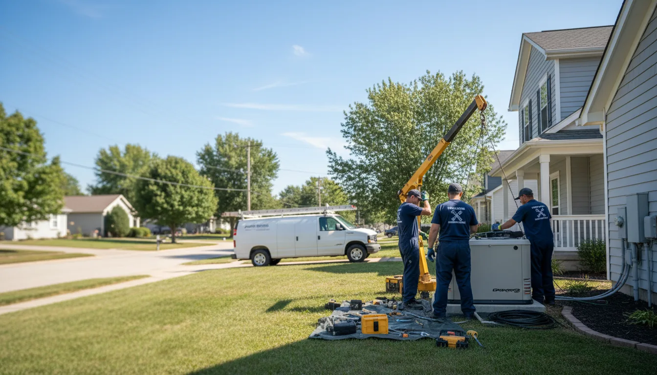 Generator Installation in Winthrop, IA near me